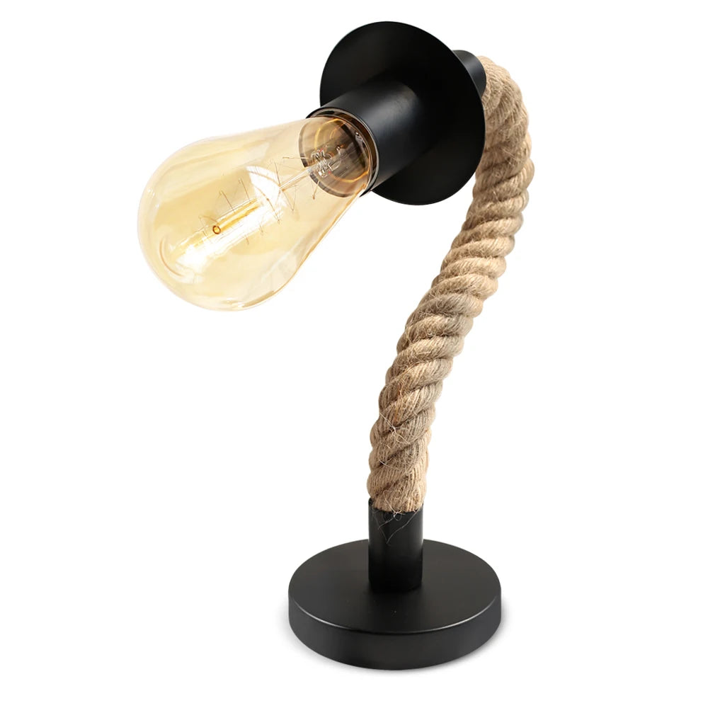 American Hemp Rope Wall Lamp