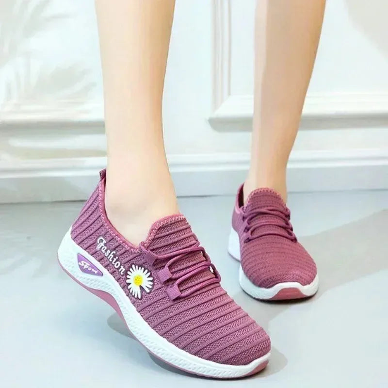 FLOWER LOGO WOMEN SHOE