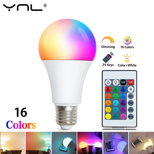 LED RGB Lamp Spotlight Bulb