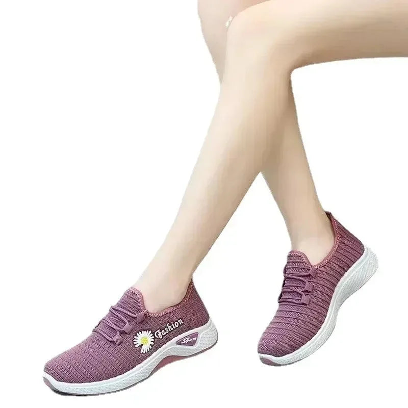 FLOWER LOGO WOMEN SHOE