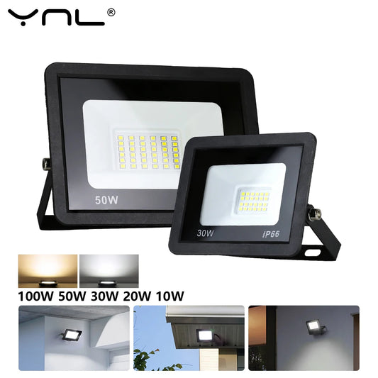 Ultra-thin LED Floodlight 10W 20W 30W 50W 100W LED Flood Light 220V