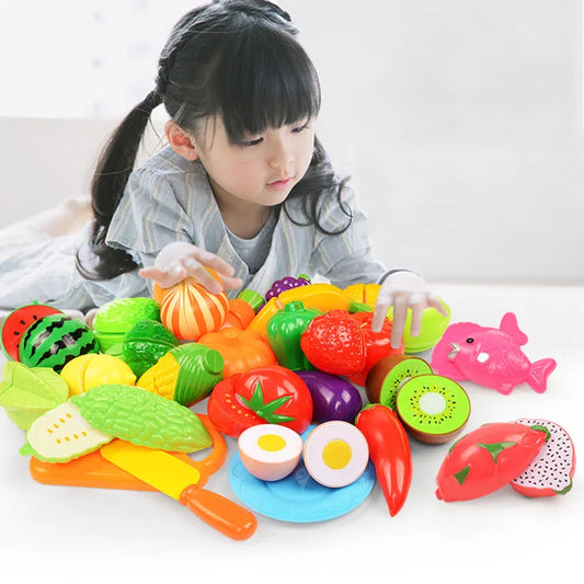 Kids Simulation Kitchen Toy Classic Fruit Vegetable