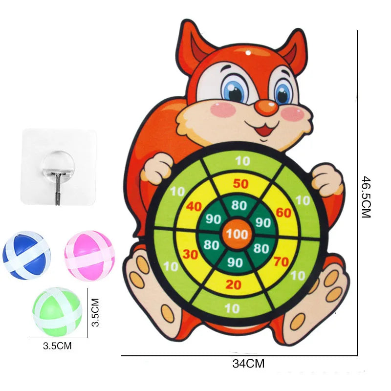 Sticky Ball Dart Board For Children