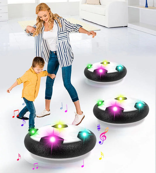 Hover Soccer Ball Toys for Children Electric Floating Football with LED Light Music