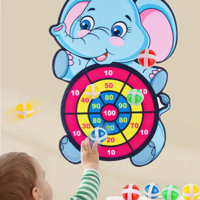 Sticky Ball Dart Board For Children